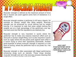 New Gcse Pe Muscular Endurance Research Fact Sheet Teaching Resources