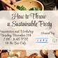 How to Throw a Sustainable Party event image