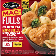 4 fotos 1 palabra geografia profesora: Chicken Mac Cheese Broccoli Frozen Bowl Fulls Official Stouffer S