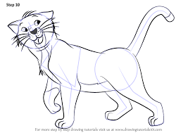How To Draw Thomas O Malley From The Aristocats Drawingtutorials101 Com Drawings Disney Coloring Pages Owl Coloring Pages