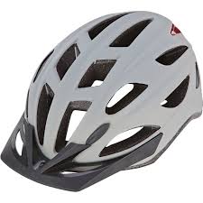 Prophete Fahrradhelm Mit Led Und Visier 58 Cm 61 Cm Grau Matt Kaufen Bei Obi