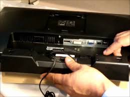 How you can connect dell stereo loudspeakers to some dell inspiron desktop (4 steps). Dell Monitor Setup Youtube