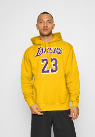 The los angeles lakers are an american professional basketball team based in los angeles. Nike Performance Nba Los Angeles Lakers Lebron James City Edition Essential Vereinsmannschaften Amarillo Field Purple Gelb Zalando De