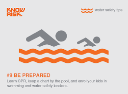 water safety tip 9 be prepared by learning cpr keeping a