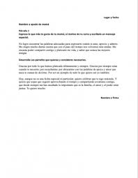 Carta Para Mi Madre De Su Hija Word Para Imprimir Milformatos Com
