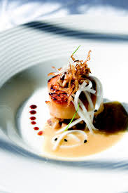 Scallop Dish Food Scallop Dishes Fusion Food