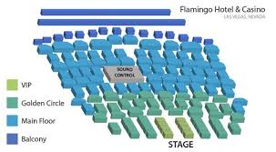 flamingo donny marie showroom legends in concert seating