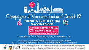 La sicilia è la prima regione d'italia ad avviare il sistema di prenotazione online del vaccino anti covid, predisposto dalla struttura commissariale nazionale per l'emergenza pandemica e realizzato. Emergenza Covid Sul Portale Dell Ulss 3 Aperta La Prenotazione Per Il Vaccino Alle Categorie Interessate Comune Di Venezia Live Le Notizie Di Oggi E I Servizi Della Citta