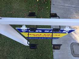 Solar Light That Attaches To Hanging Signs For Real Estate Sign Address Sign And Other Signs