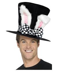 Ohne lange zu überlegen war alice dem kaninchen hinterher in den bau geschlüpft und erst als sie. Alice Im Wunderland Zylinder Mit Kaninchen Ohren Kaninchen Hut Marchen Hut Karneval Universe