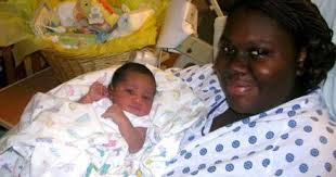Rollins is first baby born in 2009 in county hospital