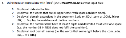 The name stands for global regular expression print. Using Grep Command In Linux Terminal How To Do Th Chegg Com