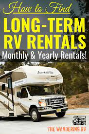 Simple, safe, and affordable rv rentals on north america's largest rv rental website. Monthly Rv Rentals Rent An Rv For A Month Or More