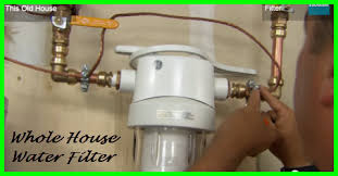 install an under sink water filter