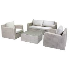 Coté matière, pour votre salon et vos meubles de jardin vous avez le choix : Salon Bas Nigella Beige En Resine Salons De Jardin Autres Marques Mobilier Botanic