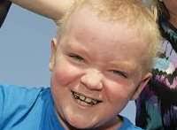 Strood schoolboy Oakley Orange, who battled Stevens Johnson Syndrome,  inspires skydive by family, friends and SkyHigh Radio DJ Steve Thorneycroft