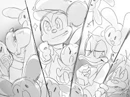 Bendy And Boris The Quest For The Ink Machine Mickey Bendy And Boris The Quest For The Ink Machine Mickey And Crew Bendy And The Ink Machine Old Cartoons Ink