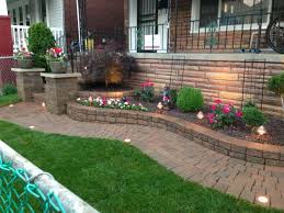 Raised Stone Flower Bed Ideas Google Search Flower Beds And Gardens Stone Flower Beds Brick Flower Bed Front Yard Landscaping