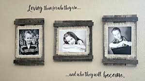 Diy pallet plaques ~ this is such a great idea for a photo display! Rustic Frames Are So Easy And Cheap To Make Learn How Leap Of Faith Crafting