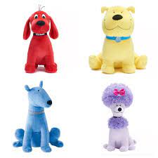 Clifford The Big Red Dog Cleo T Bone Mac 4 Pc 12” Plush Stuffed Kohls Dolls  New | eBay