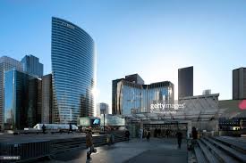 La Defense Subway Station Entrance With Modern Skyscaper Office Entrance La Defense Building