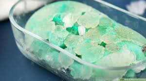 Use your fingers to spread the grains apart a little so you can see them better. 3 Ways To Make Salt Crystals Wikihow