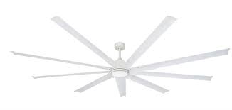 96 Inch Liberator Ceiling Fan Pure White By Troposair