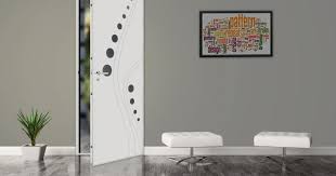 Porte Blindee Pavillonnaire Vitree Blanche Modele Eclipse Porte Blindee Decoration Maison Portes