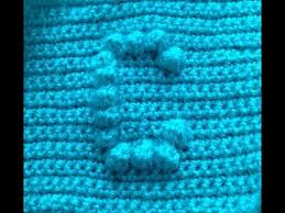 The difficult thing about designing a square is to keep the shape. How To Crochet A Square With A Bobble Chart Letter C Youtube