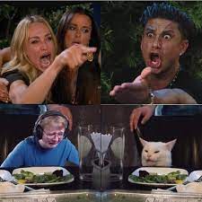 Woman Screaming At Cat Four Panel Blank Template Imgflip Myinstants is where you discover and create instant sound buttons. woman screaming at cat four panel blank