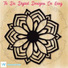 Free Free 226 Simple Flower Mandala Svg SVG PNG EPS DXF File