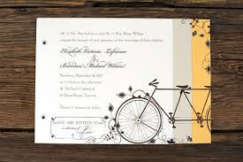 Tandem Bicycle Wedding Invitations Bike Invite Vintage Floral Summer Set Bicycle Wedding Invitations Bike Wedding Wedding Invitations Stationery