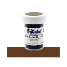 Amazon Com Trucolor Dark Brown Natural Gel Paste Powder Food Coloring 9 Grams Grocery Gourmet Food
