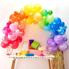 Balloon Arch Rainbow Ballongirlande Geburtstag Luftballons Alles Gute Zum Geburtstag Ballons