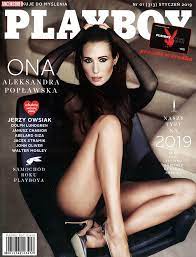 Naked Aleksandra Poplawska in Playboy Magazine Poland < ANCENSORED