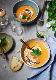 Soupe De Patates Douces Au Cheddar Soupe Patate Douce Patates Alimentation