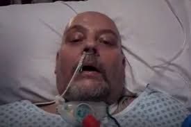 Dad nearly died twice and got sepsis as he waits two years for routine  operation in Burton