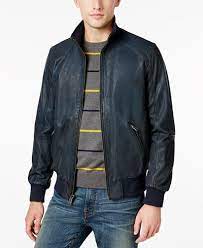 Tommy Hilfiger Men S Industrialist Leather Jacket Leather Jacket Tommy Hilfiger Man Leather Jackets Online