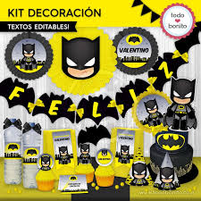 Bombones en este vídeo vamos a revisar 10 ideas de decoracion para cumpleaños de niño, así es nos estaremos enfocando en fiestas infantiles para niño con. Ideas Geniales Para Cumpleanos De Batman Todo Bonito