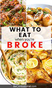 50 Best Cheap Food To Buy When Broke And Hungry Easy Cheap Dinners Cheap Easy Meals Cheap Dinners