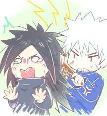 نكت و صور انمي madara and hashirama anime personagens chibi