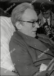 Michael Foot Leaving Hospital Ebbw Vale Editorial Stock Photo