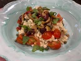 Barley Grain Bowl With Tahini Vinaigrette Recipe In 2020 Food Network Recipes Barley Grain Vegetable Dishes