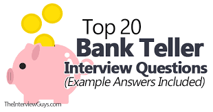 Top 20 Bank Teller Interview Questions Example Answers Included In 2020 This Or That Questions Interview Questions Job Interview Questions