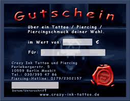Gutschein selber machen vorlage schön vorlagen mit. Tattoo