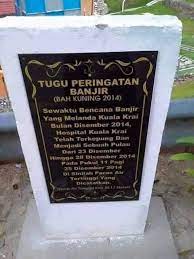 Negeri kelantan diuji dengan ujian yang besar tsunami banjir lumpur pada akhir tahun 2014. Banjir 2014 Meninggalkan Kesan Cukup Destinasi Kelantan Facebook