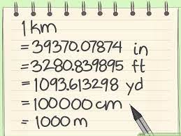 1 kilometer = 1000 meters 4 Ways To Convert Kilometers To Miles Wikihow