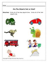 Fast Slow Tempo Assessment Worksheets Fast And Slow Music Assessments Kindergarten Music