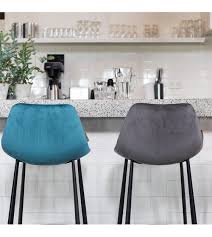 barkruk franky petrol blauw velvet 45x52x91cm in 2020 stoelen visgraat houten vloeren en kruk stoel