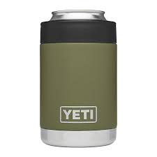 Amazon Com Yeti B072337zp7 Rambler Vacuum Insulated Stainless Steel Colster Black Sports Outdoors Yeti Rambler Yeti Yeti Koozie